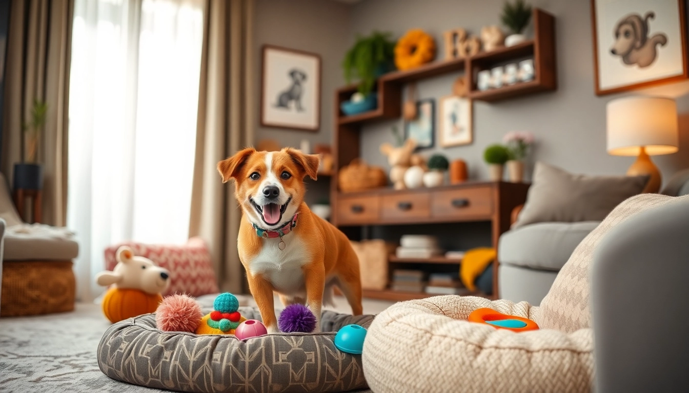 Shop vibrant pet accessories including toys, collars, and beds for dogs enhancing their playtime and comfort.