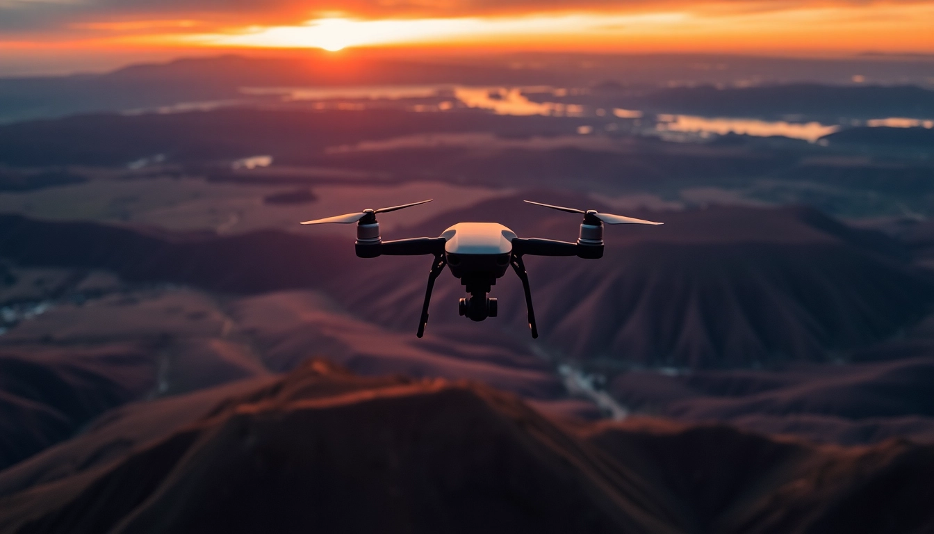 Capture stunning aerial shots on how to start a drone photography business with beautiful landscapes.