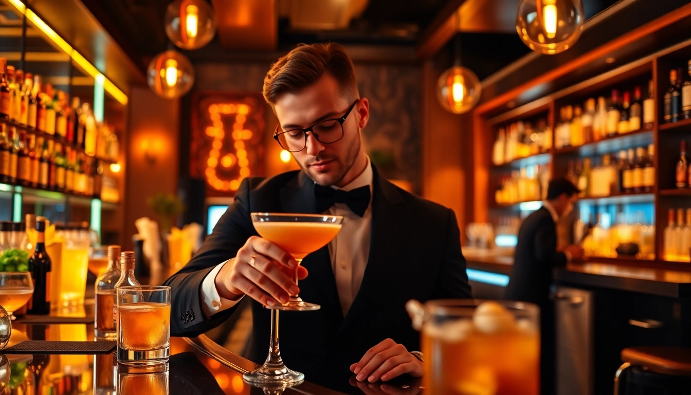 Learn cocktail mixing in an engaging cocktail kurs berlin experience.