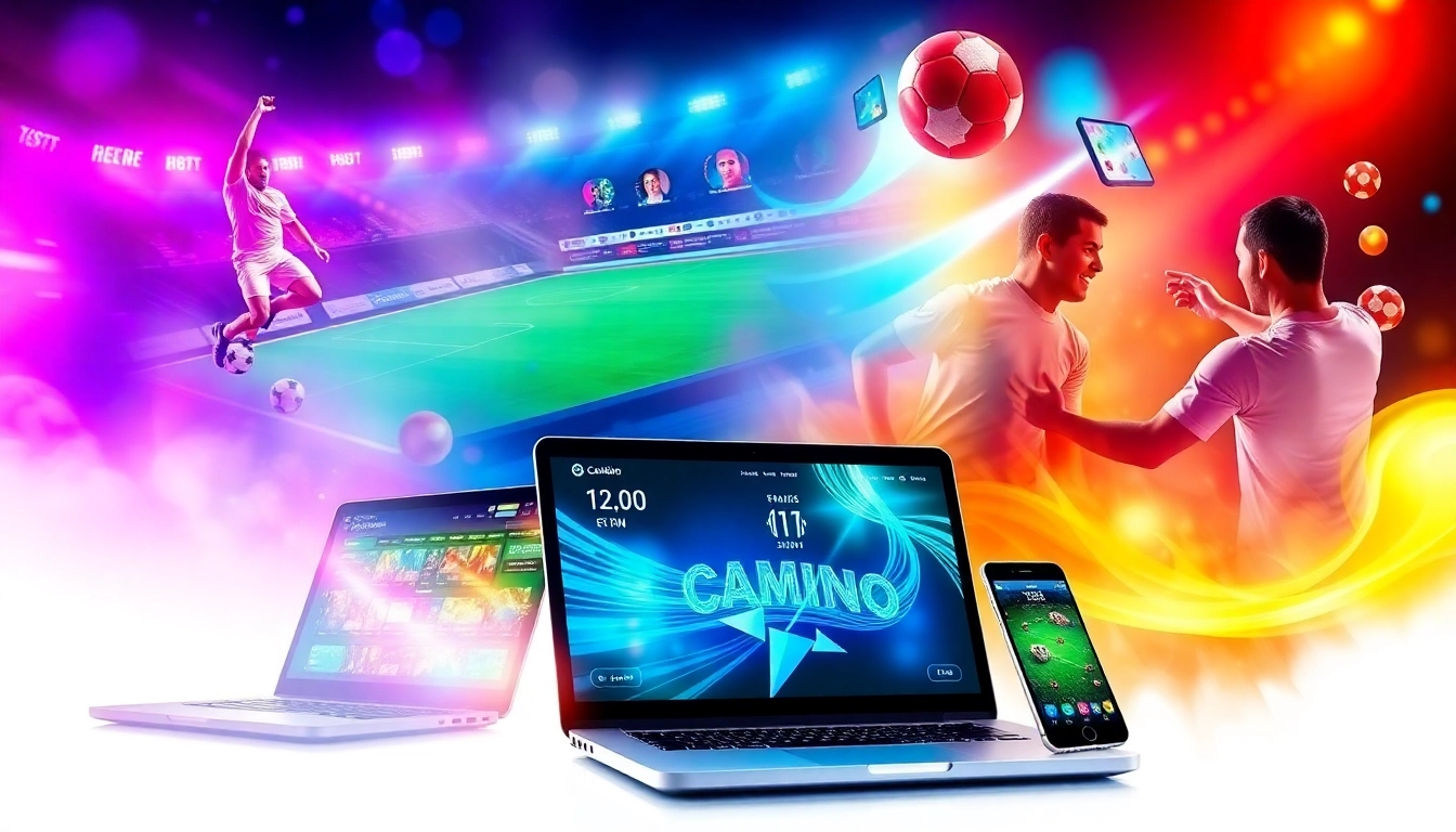 Experience thrilling online gaming with بت فوروارد, showcasing captivating sports betting and engaging casino visuals.