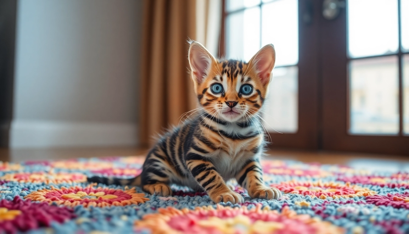 Adopt Bengal Kittens for Sale showcasing their playful nature and unique markings.