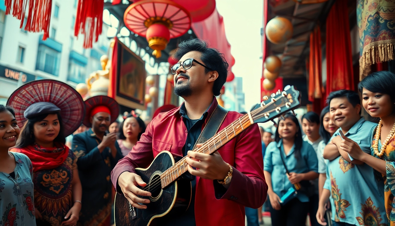 Experience Culture through a vibrant live music performance showcasing unique instruments.
