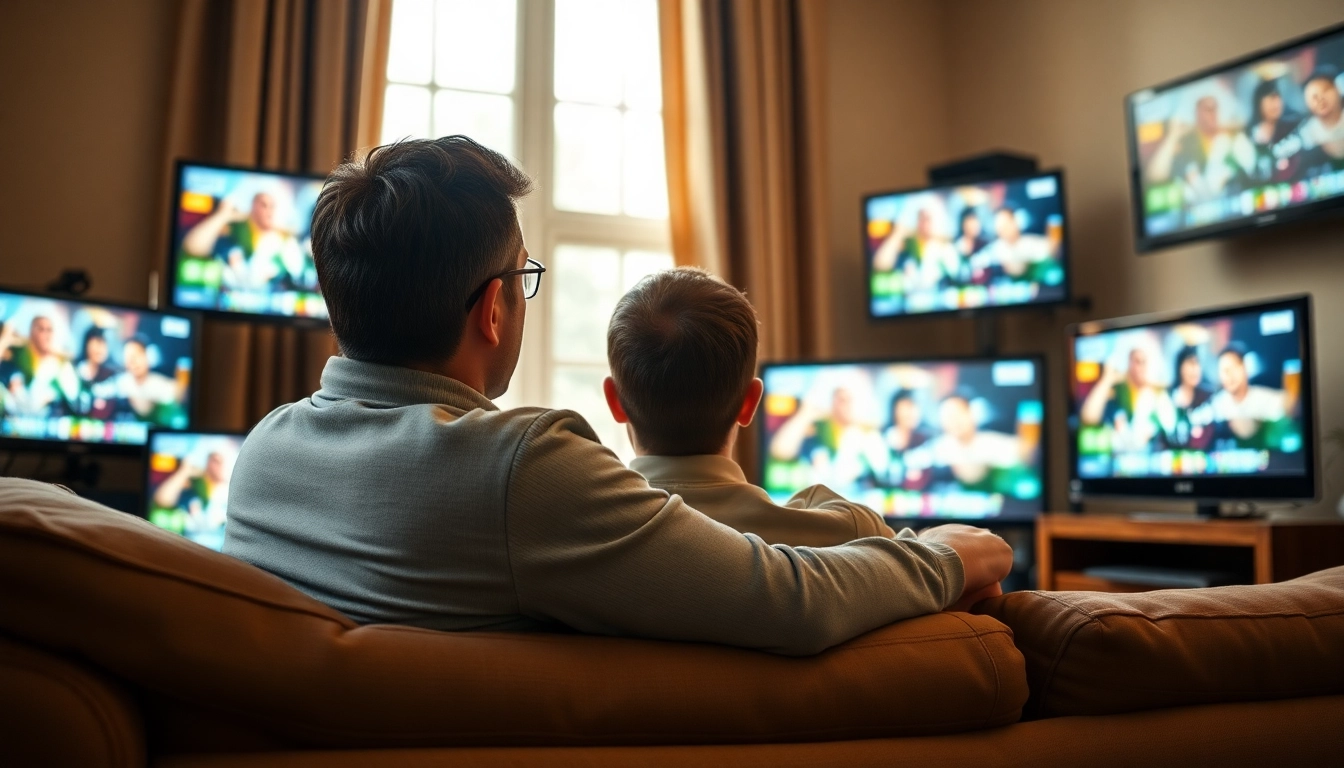 Experience seamless streaming with the 24h iptv test in a cozy living room.