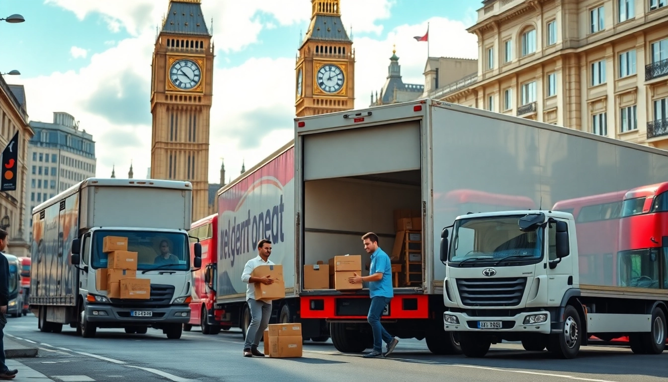 Efficient moving companies in London helping customers relocate with ease.