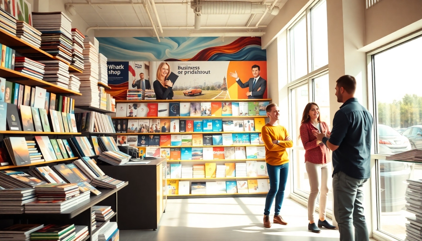 Discover quality printers edmonton alberta with a variety of print products in a professional shop setting.
