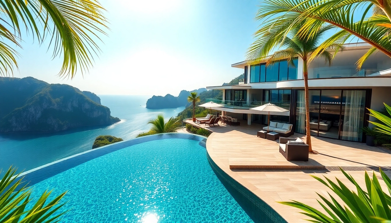 Experience stunning villa rentals in Phuket with luxurious ocean views and stylish design.
