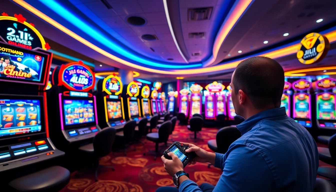Play thrilling JILI Games in a vibrant online gaming environment with dynamic graphics.