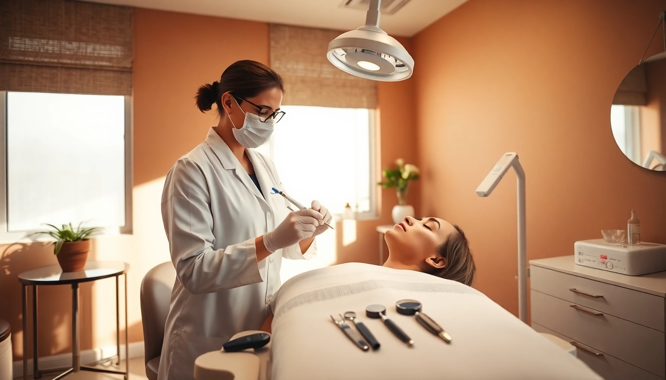 Experience professional Fadenlifting Zürich in a serene, expertly managed clinic treatment room.