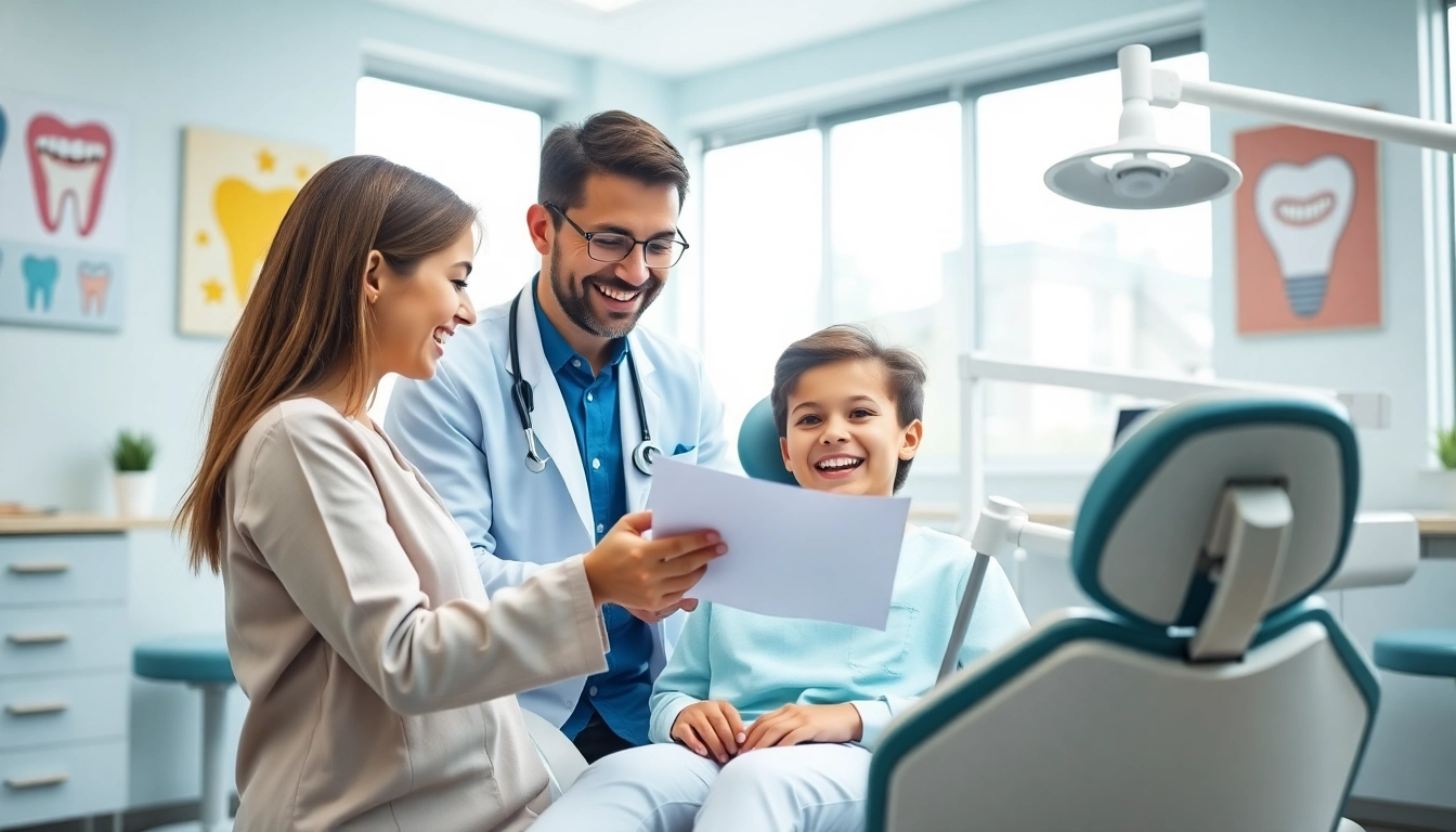 Meet your orthodontic near me expert during a friendly consultation in a modern clinic.