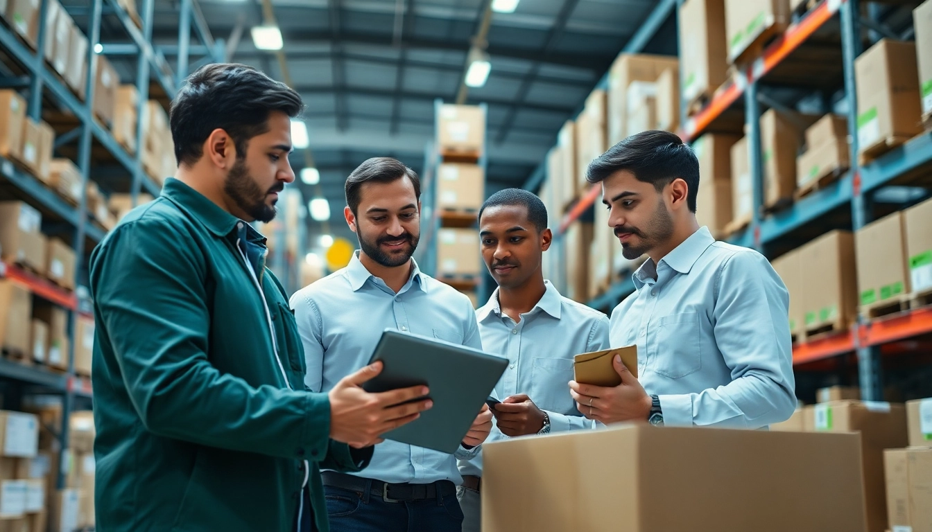 Optimize contract warehousing for importers and distributors with logistics professionals in action.