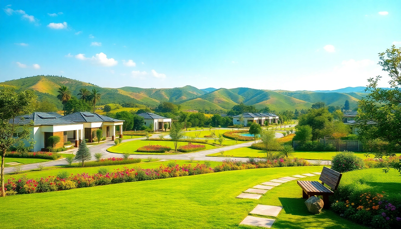 Discover exceptional Prestige Plots in Devanahalli featuring lush greenery and modern homes.