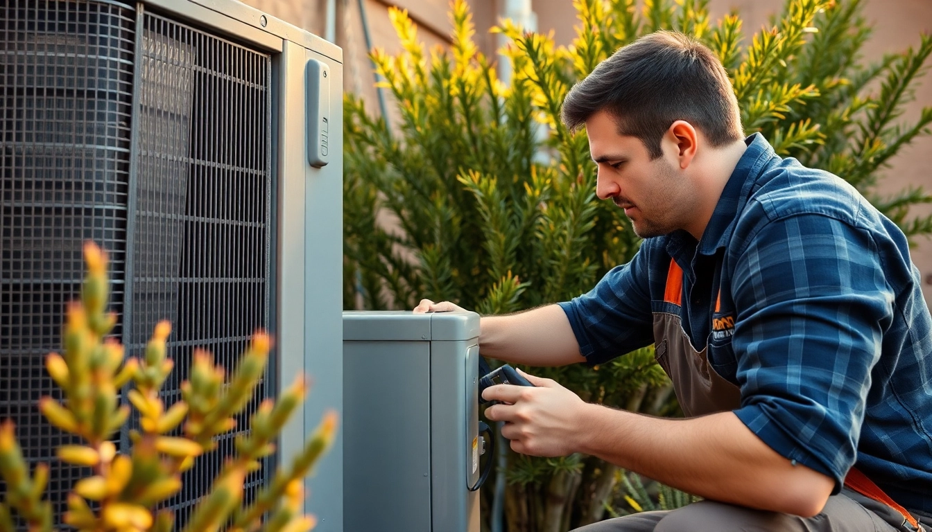 Fixing scottsdale ac unit in a tranquil backyard with professional care