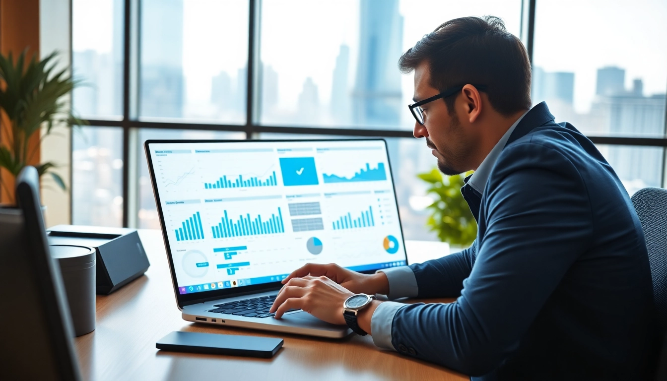 Enhancing strategies with data analysis at http://Avtales.com in a modern office.