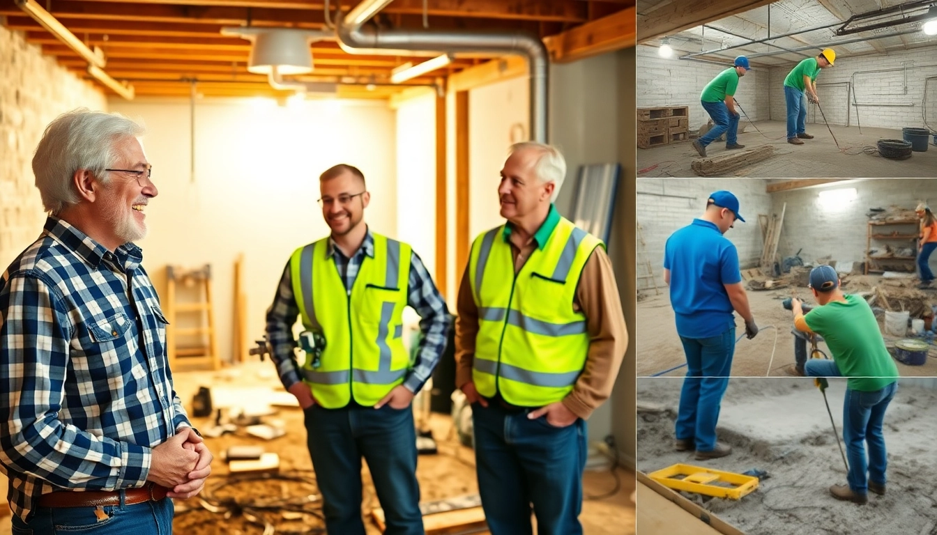 Effective basement waterproofing near me Geneva showcases expert solutions being applied.