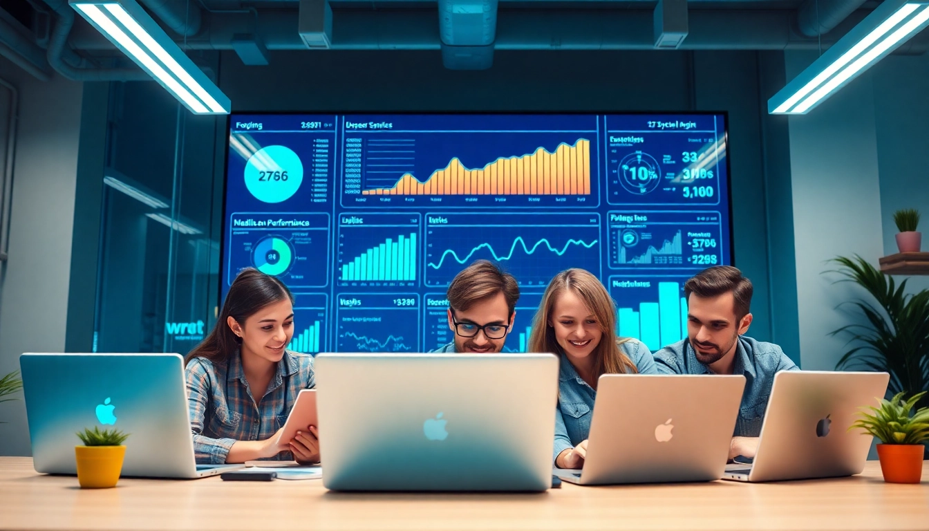 Enhancing wordpress website management through collaborative strategies in a modern office.