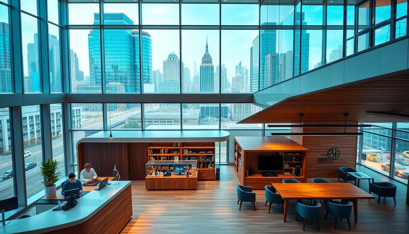 Visitez notre Location de bureaux et commerces modernes au cœur d'une ville dynamique.