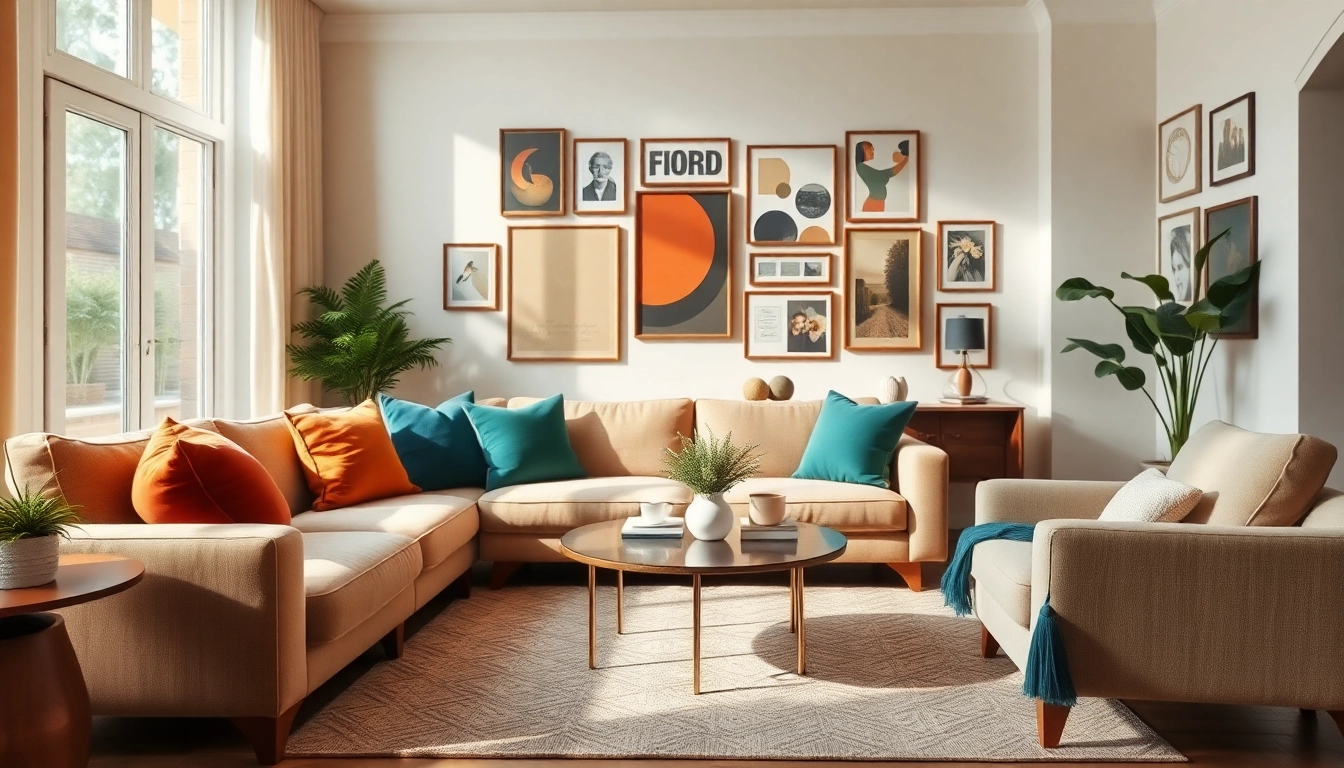 Creëer een fijn voor thuis interieur met warme kleuren en gezellige inrichting.
