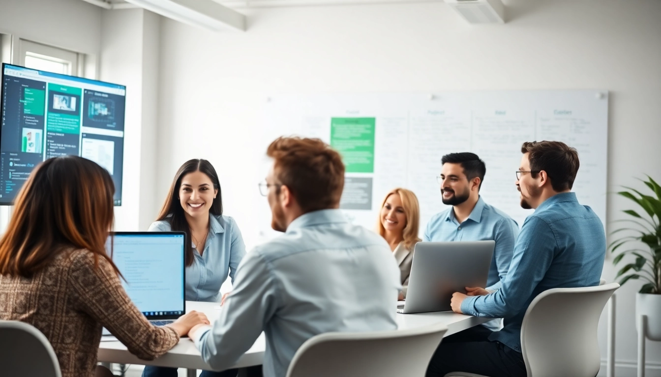Crea un sito web agenzia con un team di esperti in un ambiente collaborativo e moderno.