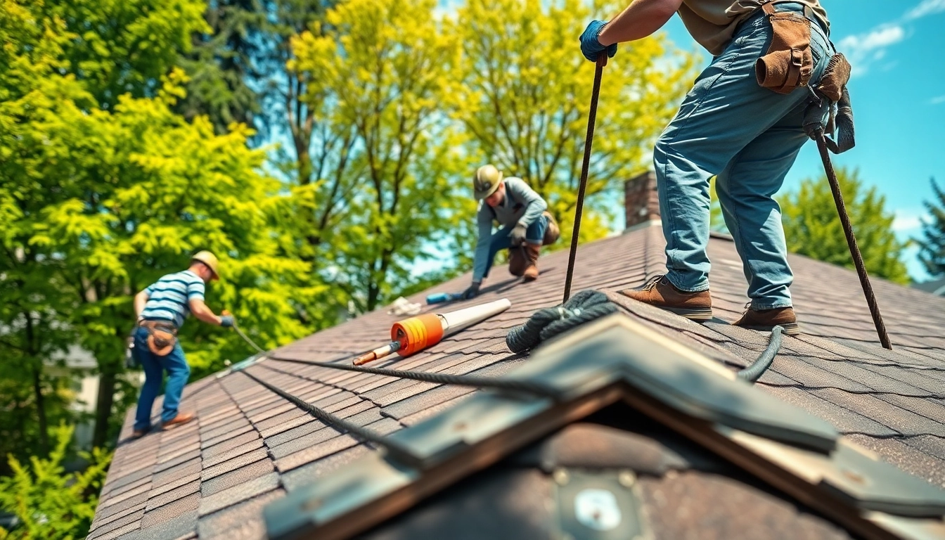 Providing efficient Roof Repair Vancouver Wa services with a dedicated team of experts in action.