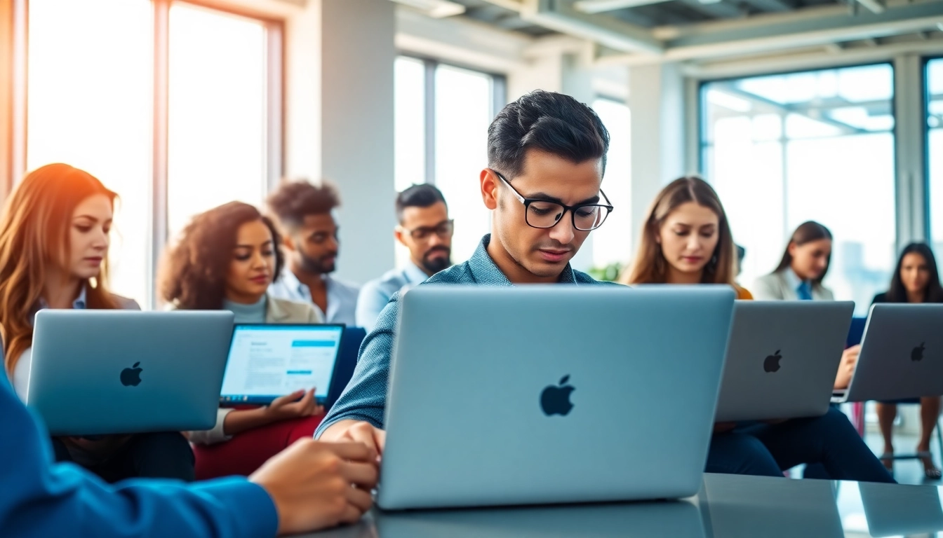 Enhance your career with the ATS Resume Optimizer, visualized through diverse professionals collaborating.