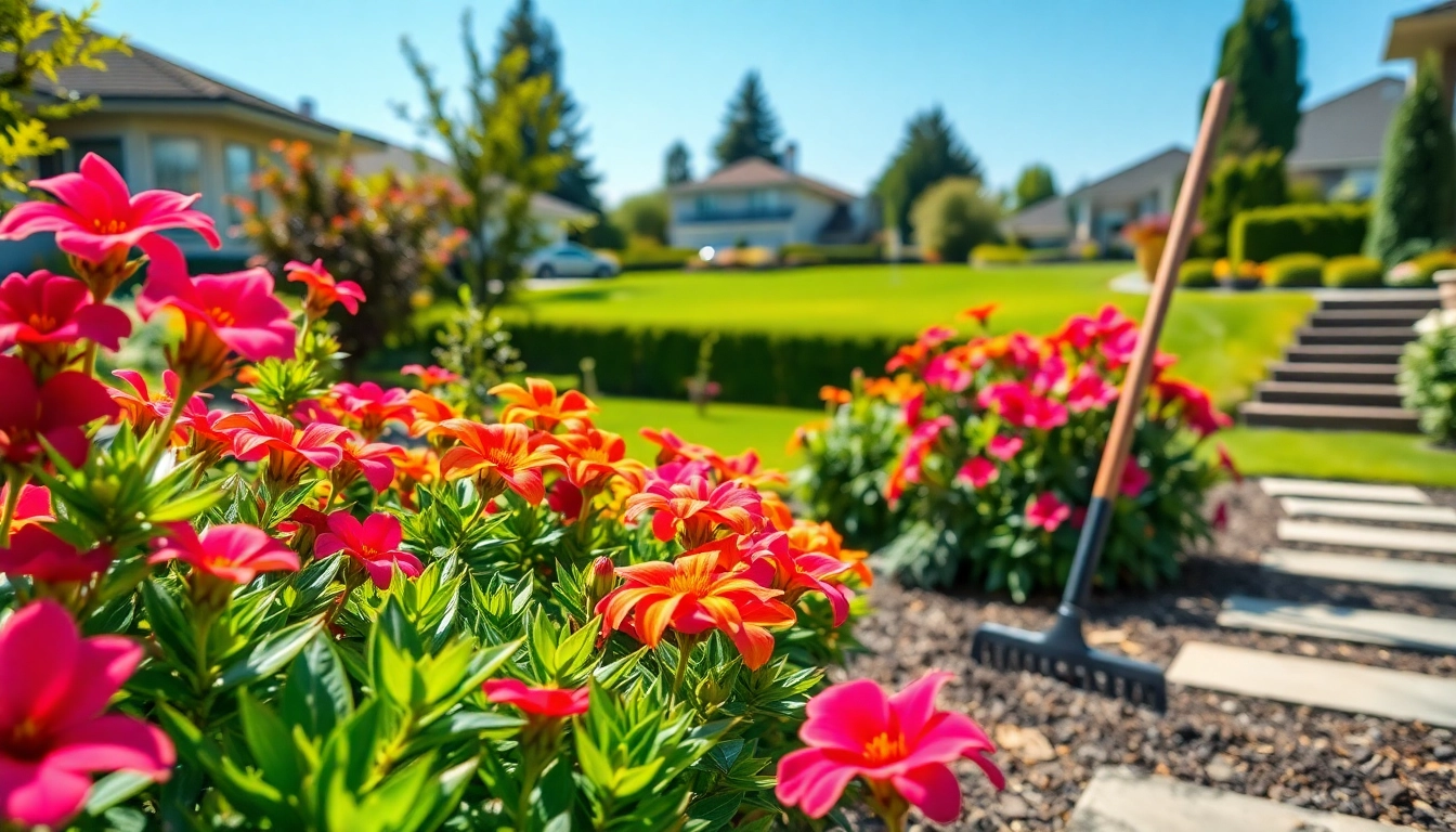 Enhance your garden with landscaping contractor Coquitlam highlighting vibrant blooms and greenery.