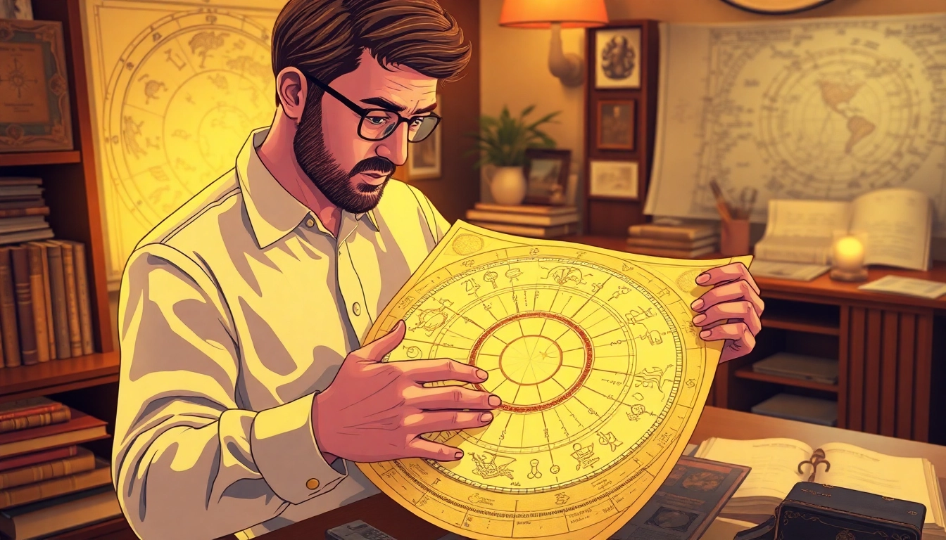 Erhalten Sie personalisierte Horoskope durch individuelle astrologische Analysen mit einer charmanten Atmosphäre.