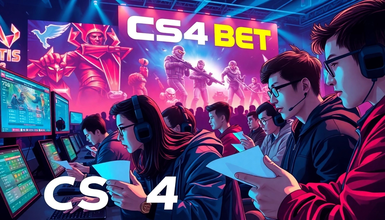 Engage with the thrilling world of CS4 Bet in an exciting esports betting scene.