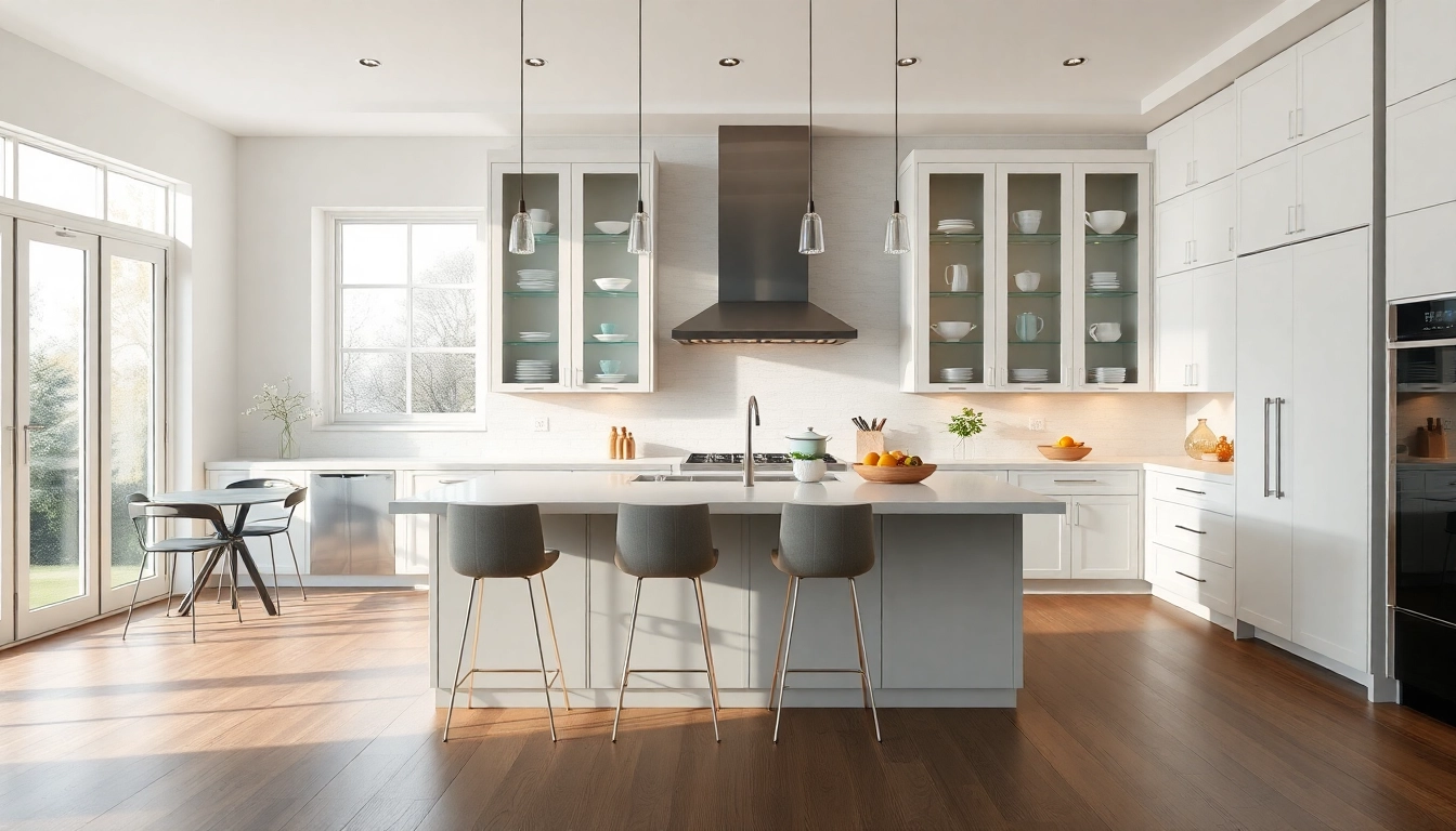 Transform your kitchen remodeling Palm Springs with a modern design and elegant features.