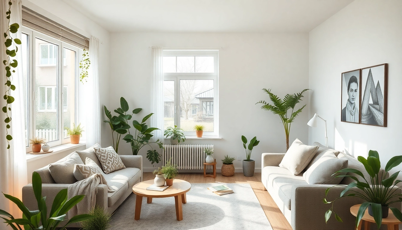 Woningontruiming: Vakkundige ontruiming van een rustige woonkamer met aandacht en zorg.