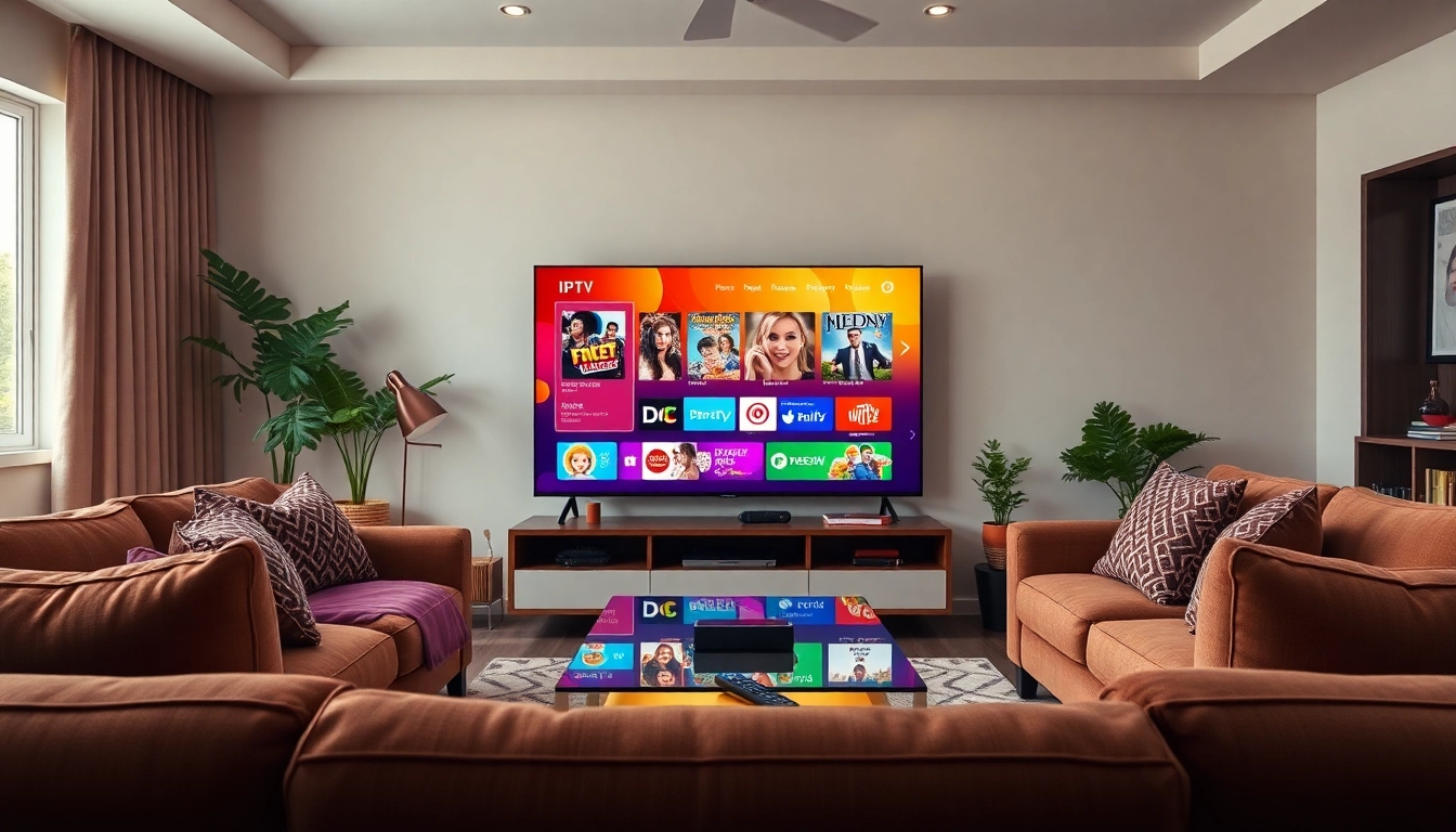 Comprar Listas IPTV para disfrutar de contenido multimedia en un entorno moderno y acogedor