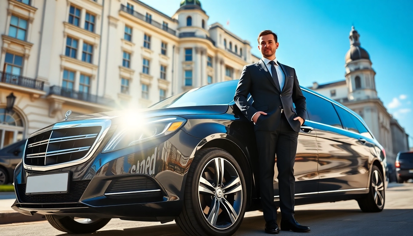 Experience premium chauffeur service london with a stylish vehicle and professional chauffeur.