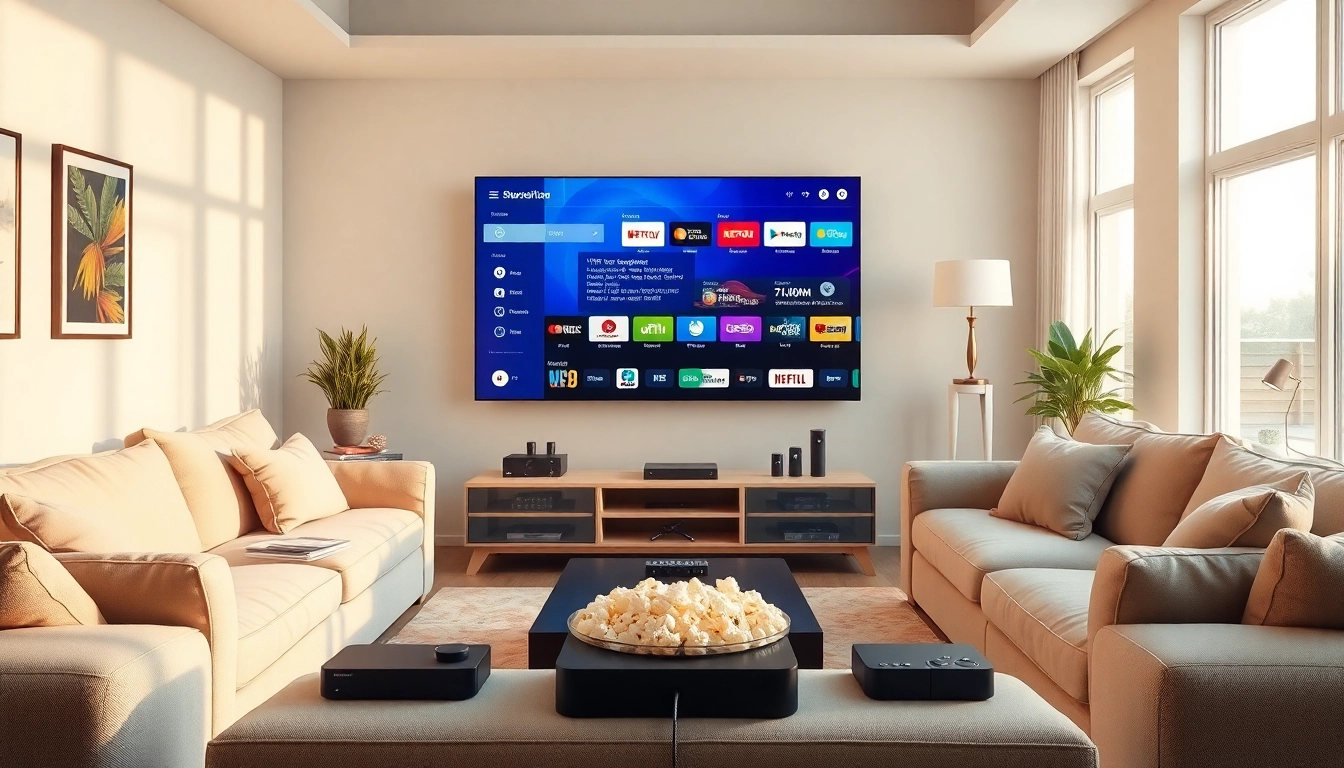 Utilisez le Code iptv pour profiter de vos émissions préférées dans un salon moderne.