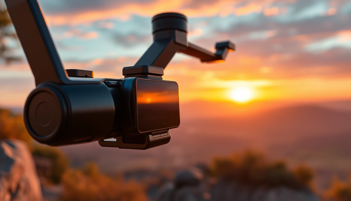 Capture smooth footage with a gimbal stabilizer designed for stunning video quality.