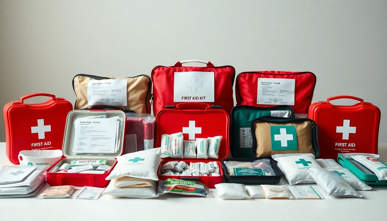 Showcasing affordable first aid kit suppliers in Nairobi with a variety of professional kits for health safety.
