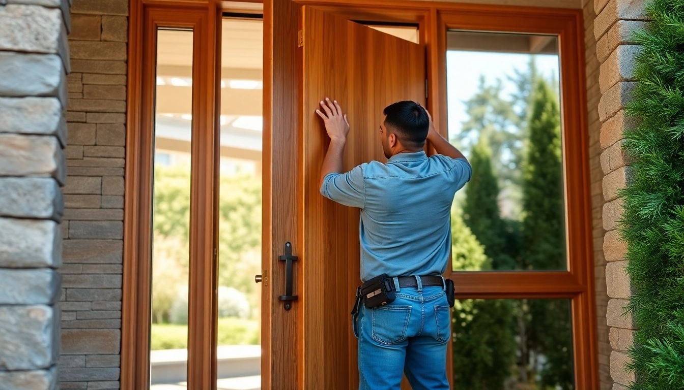 Expert installation of door replacement Portland Oregon enhancing home entryway style