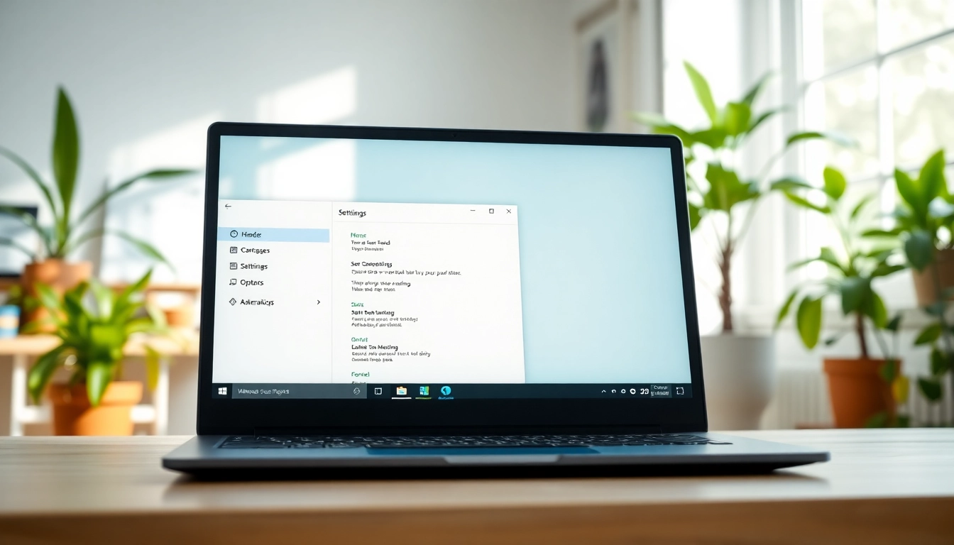 Optimize Windows 11 settings for best performance and efficiency in a bright workspace.